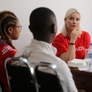 Kronprinsessen besøker UNAIDS-støttede prosjekter i Tanzania. Foto: Christian Laagard, Det kongelige hoff